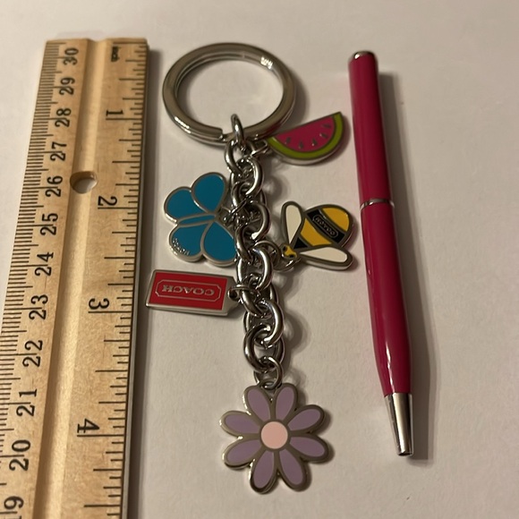 Coach Keychain and Pen Set - Picture 3 of 5